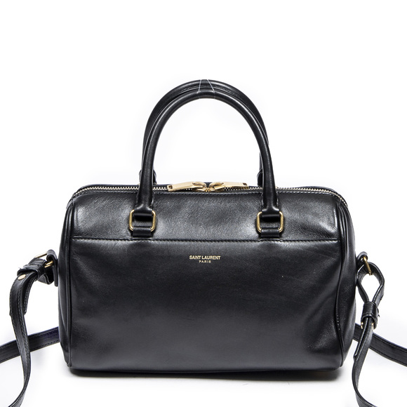 Saint Laurent Bags Yves Saint Laurent Baby Duffle In Black Smooth